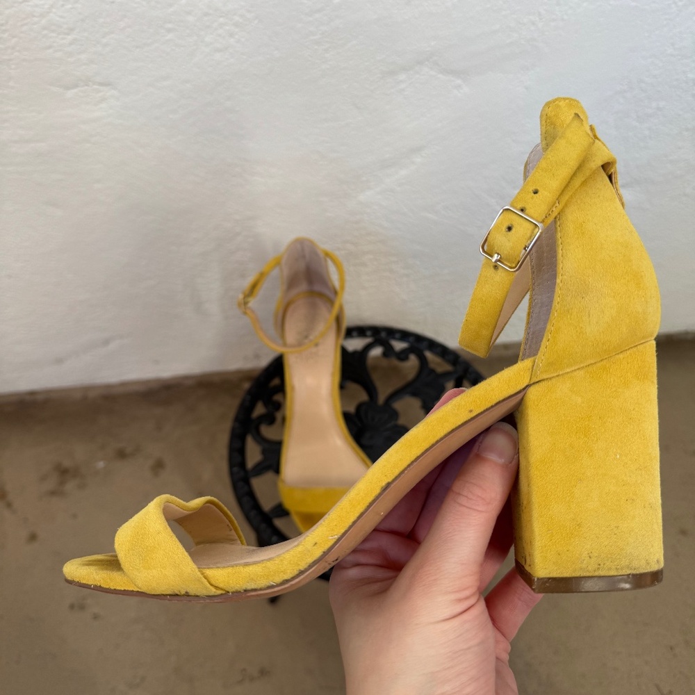 Vince Camuto Yellow Heels